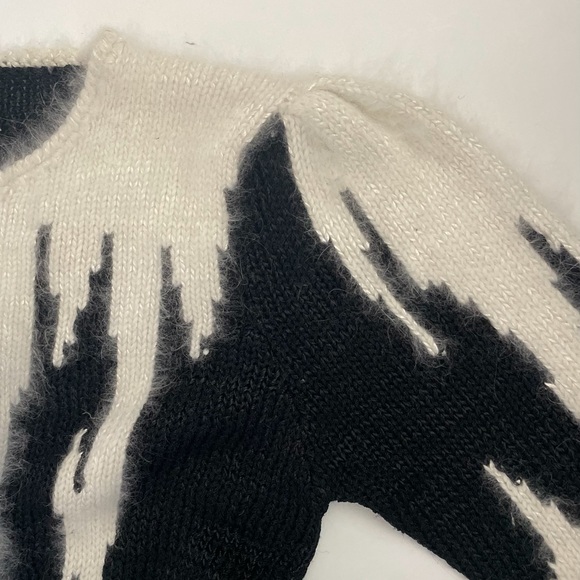 Vintage Christine Fuzz and Knit Sweater - Picture 4 of 6